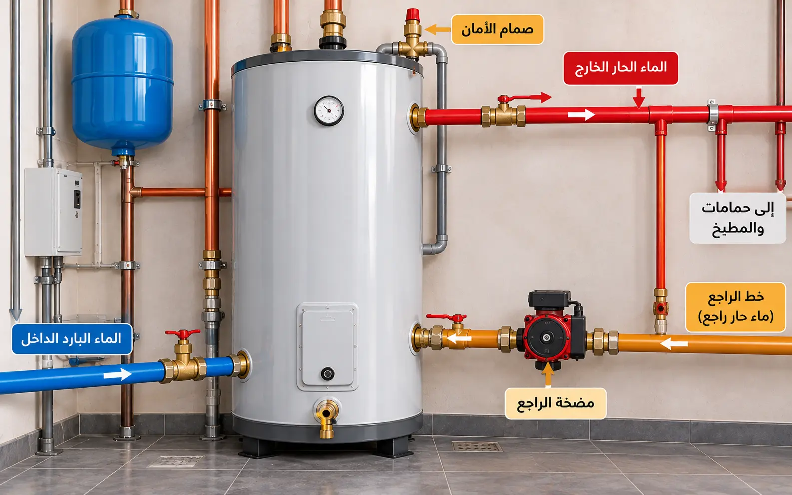 رقم فني تركيب سخانات مركزية الكويت ..خدمة 24 ساعة 2 فني تركيب سخانات مركزية للفلل بالكويت