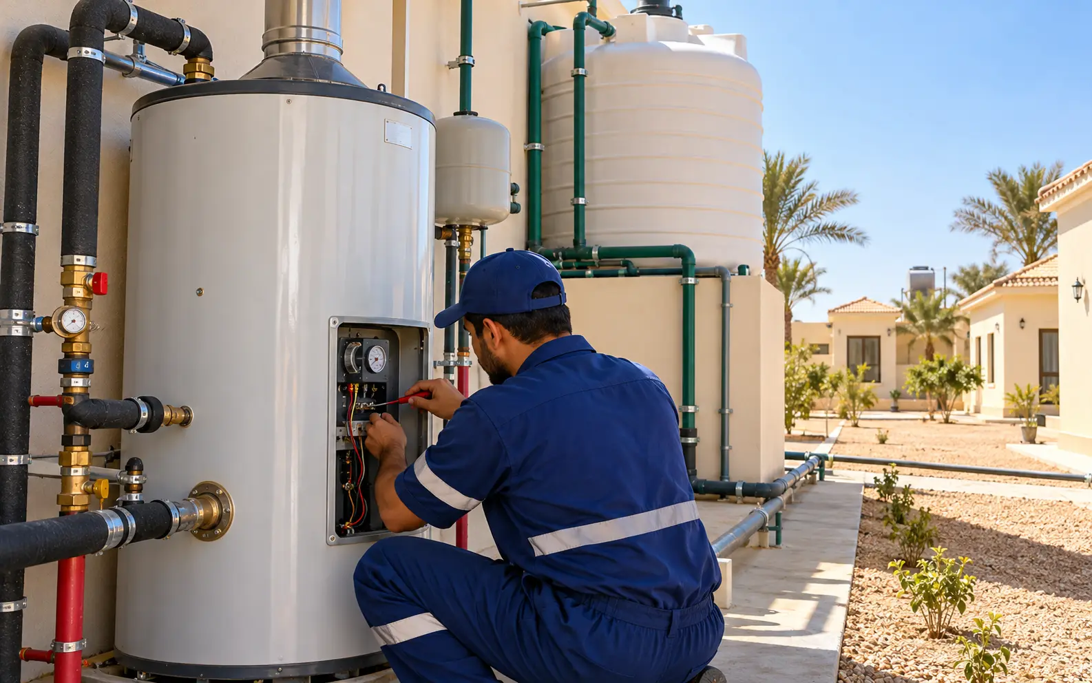 شركة تصليح سخانات الوفرة