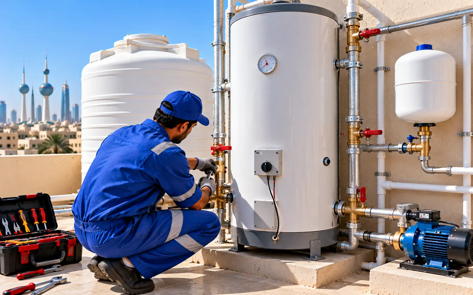 تركيب سخانات المياه بالكويت